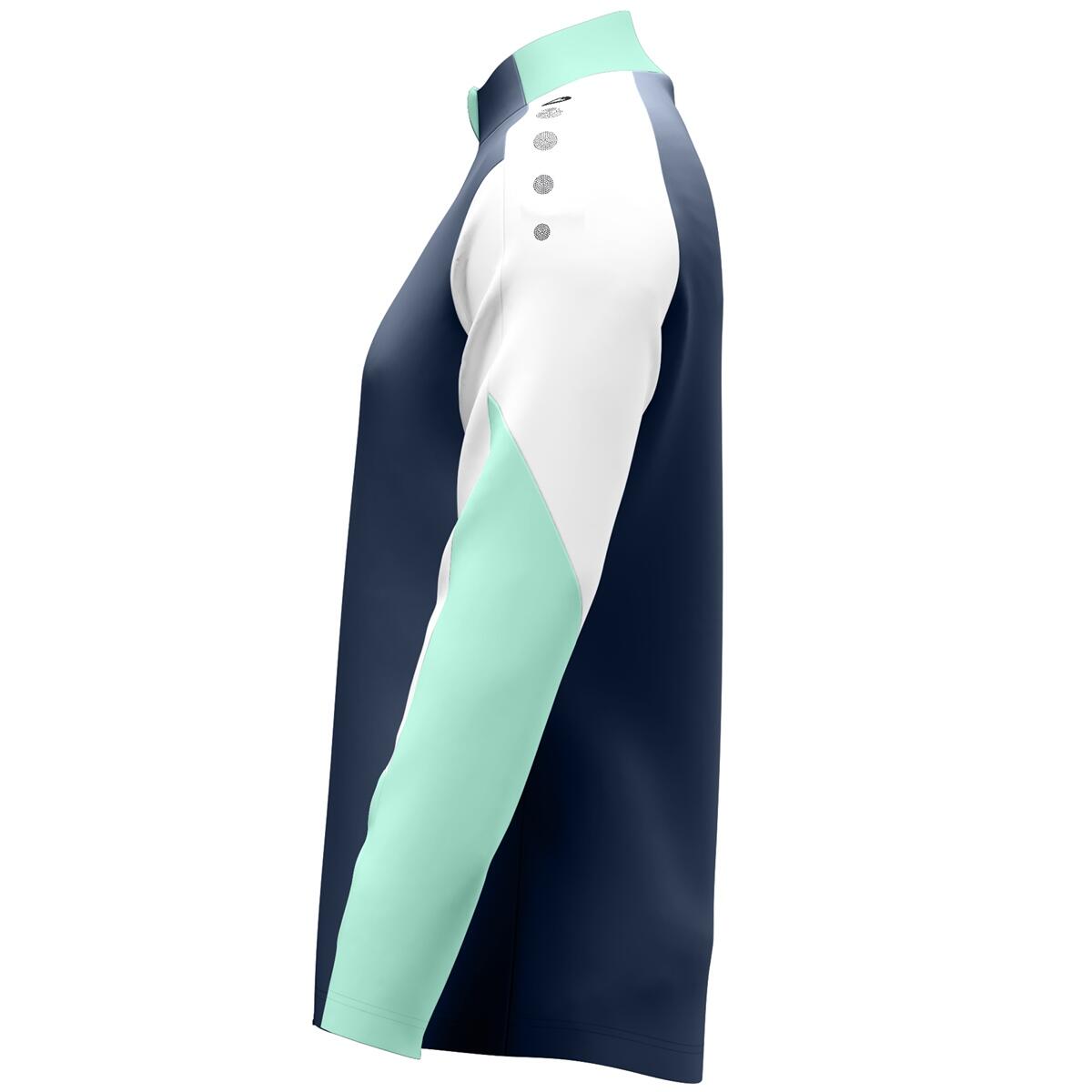 Jako Dynamic Veste d'entraînement Femmes - Marine / Blanc / Menthe 2/5