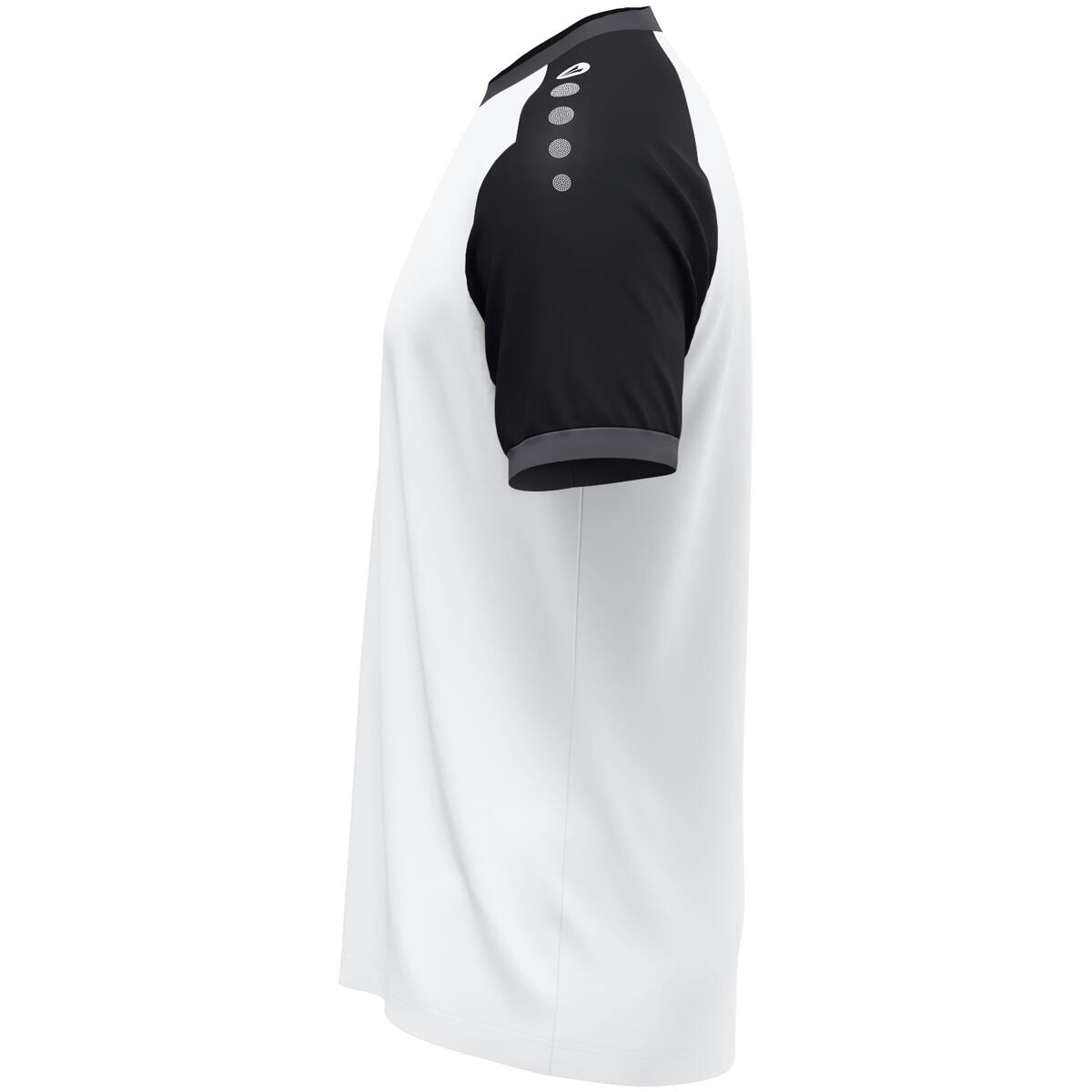 Jako Dynamic Heren Shirt Korte Mouw - Wit / Zwart / Antraciet 2/5