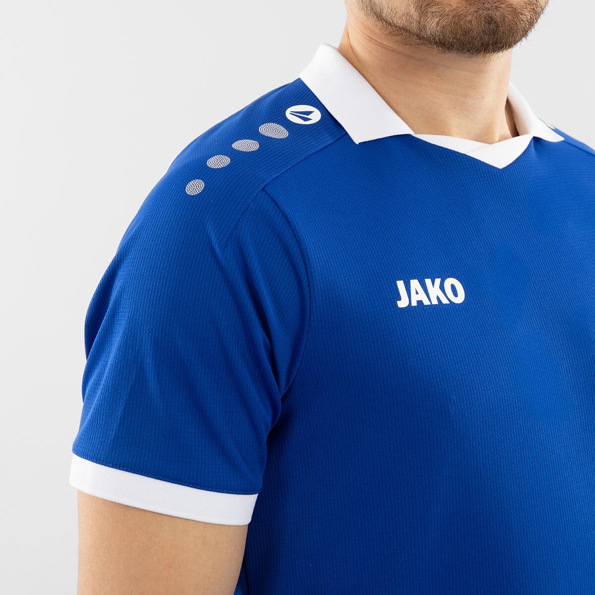 Jako Glory Shirt Korte Mouw Heren - Royal / Wit | XL 4/5