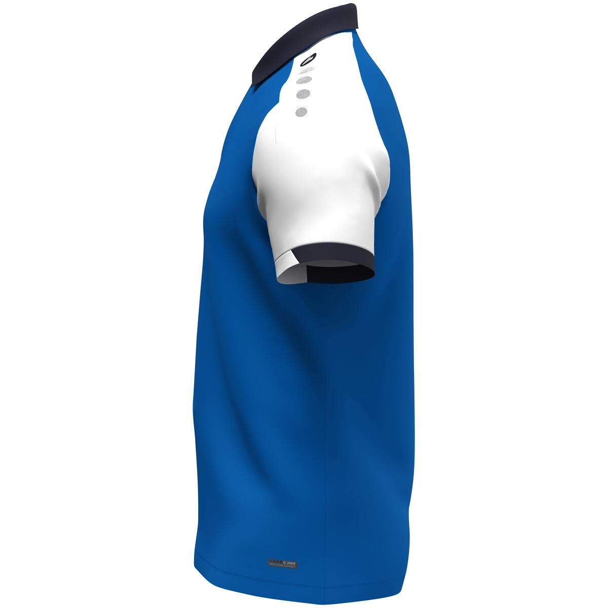 Jako Dynamic Polo Heren - Royal / Wit / Marine 2/4