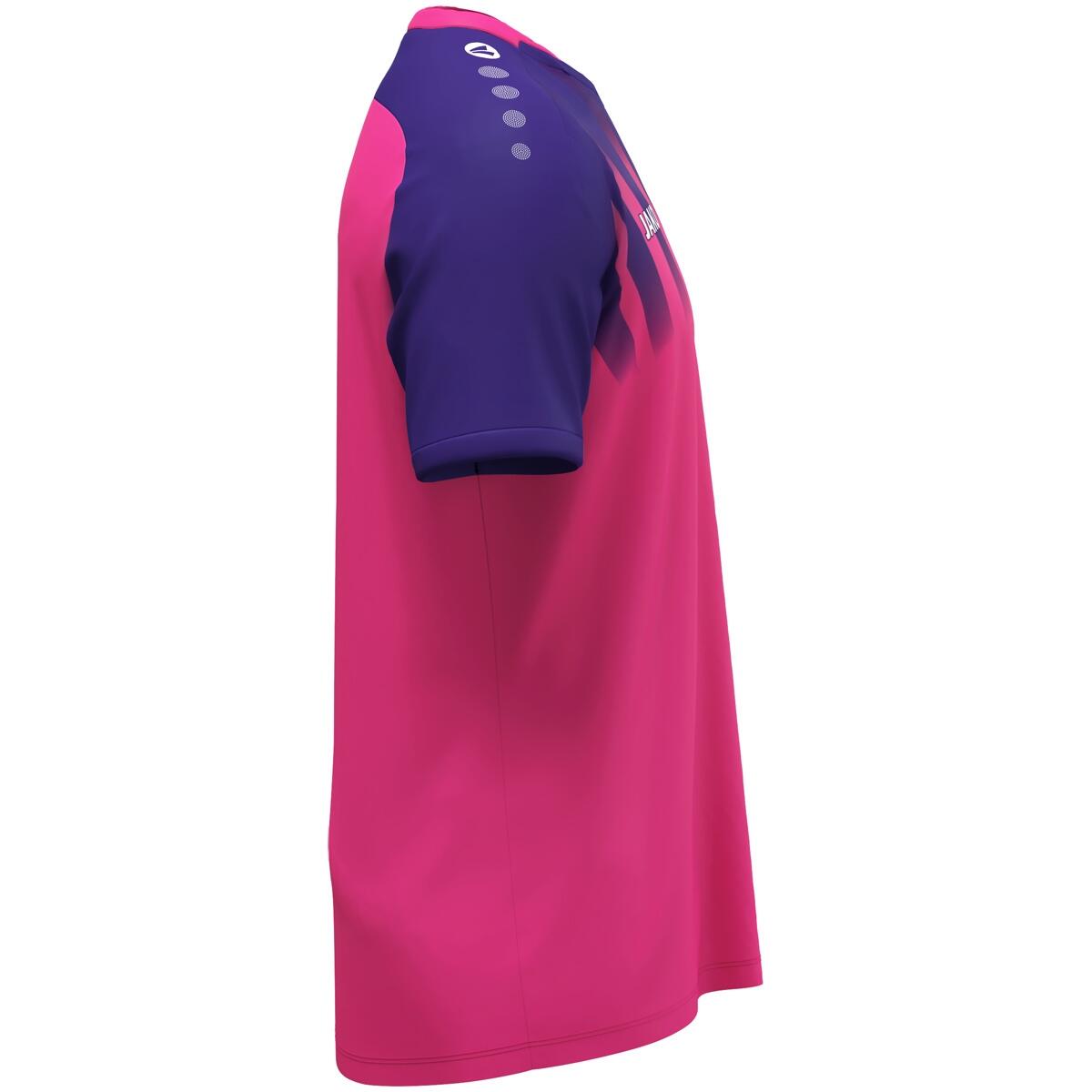 Jako Vintage Shirt Korte Mouw Kind - Fuchsia / Paars 3/5
