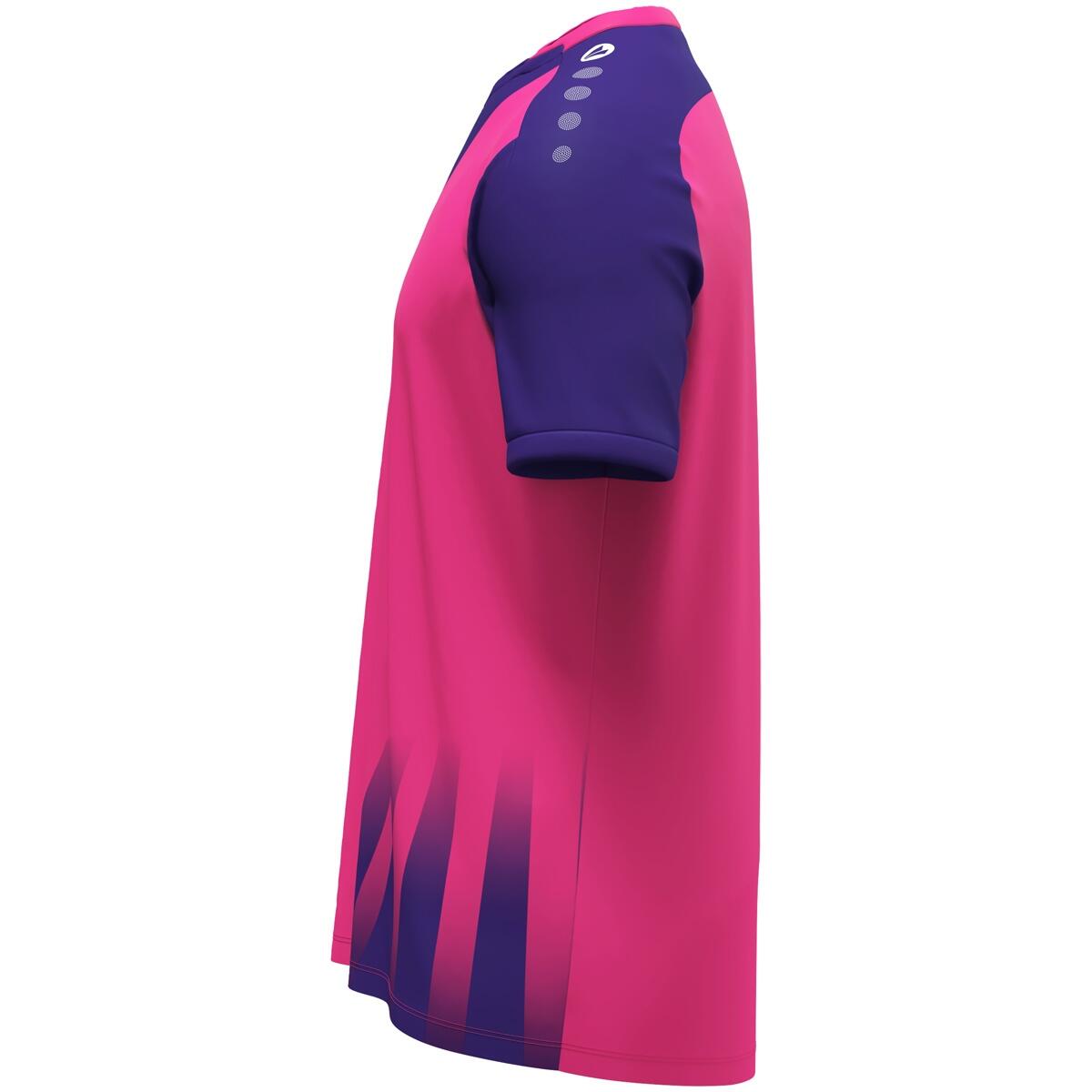 Jako Vintage Shirt Korte Mouw Kind - Fuchsia / Paars 2/5