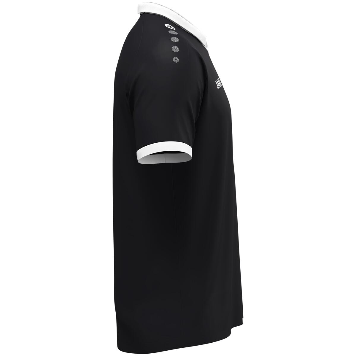 Jako Glory Maillot Manches Courtes Hommes - Noir / Blanc 3/5