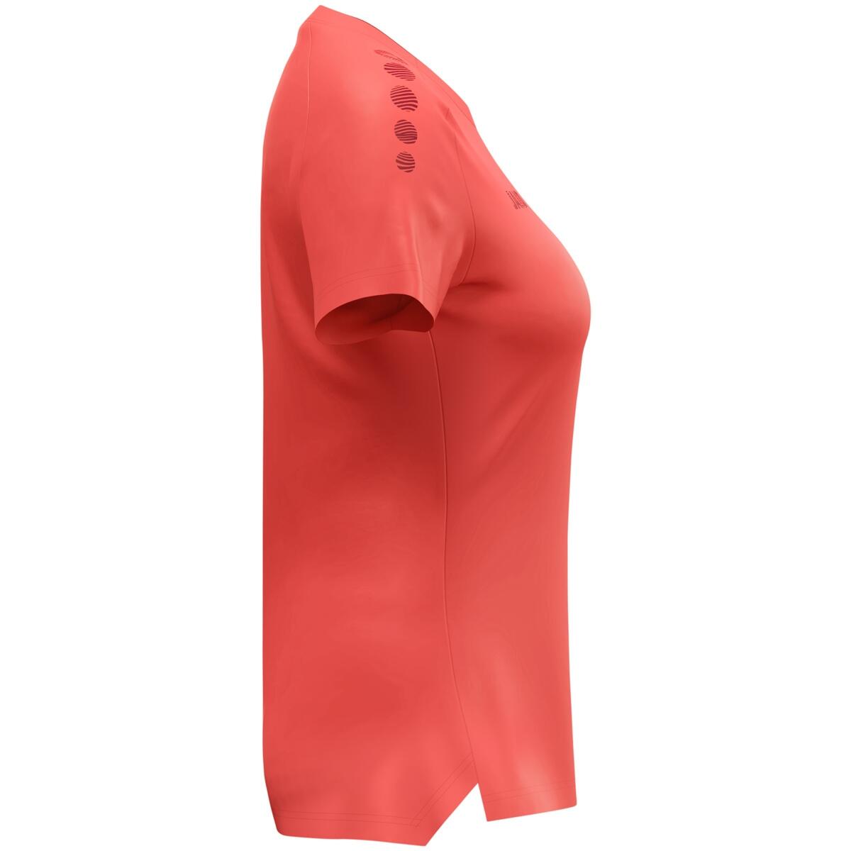 Jako Light Flow T-shirt Dames - Koraal 3/4
