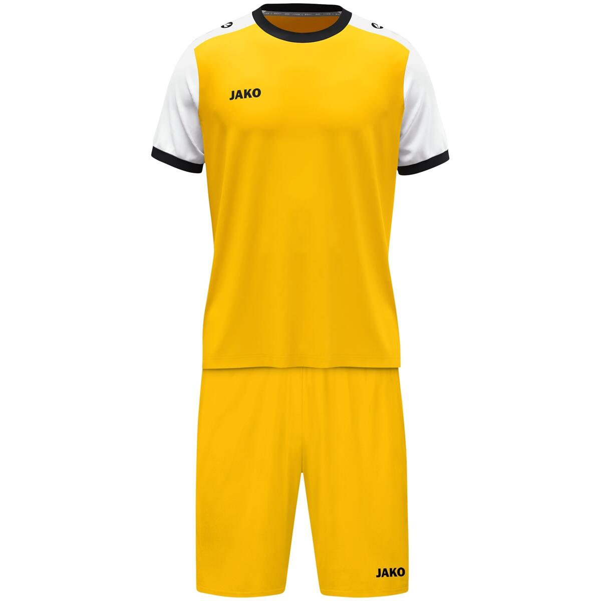 Jako Dynamic Kinder T-shirt Korte Mouw - Geel / Wit / Zwart | 164 5/5