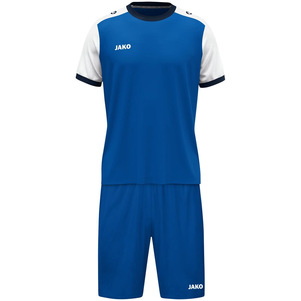 Jako Dynamic Shirt Korte Mouw Kinderen - Royal / Wit / Marine | 140 5/5