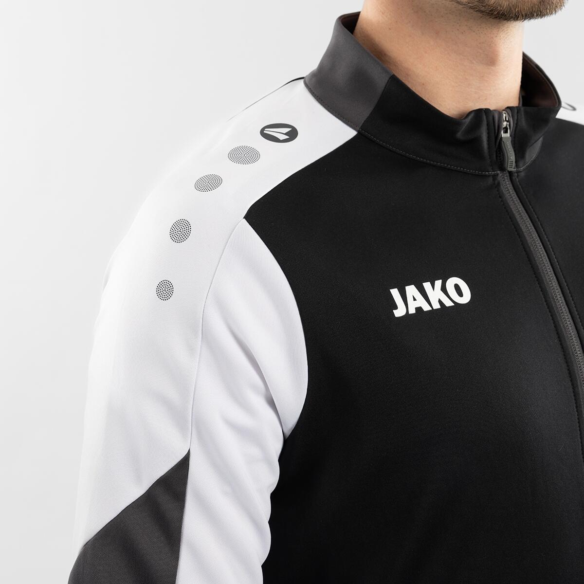 Veste d'entraînement Jako Dynamic - Noir, Blanc, Anthracite 4/5