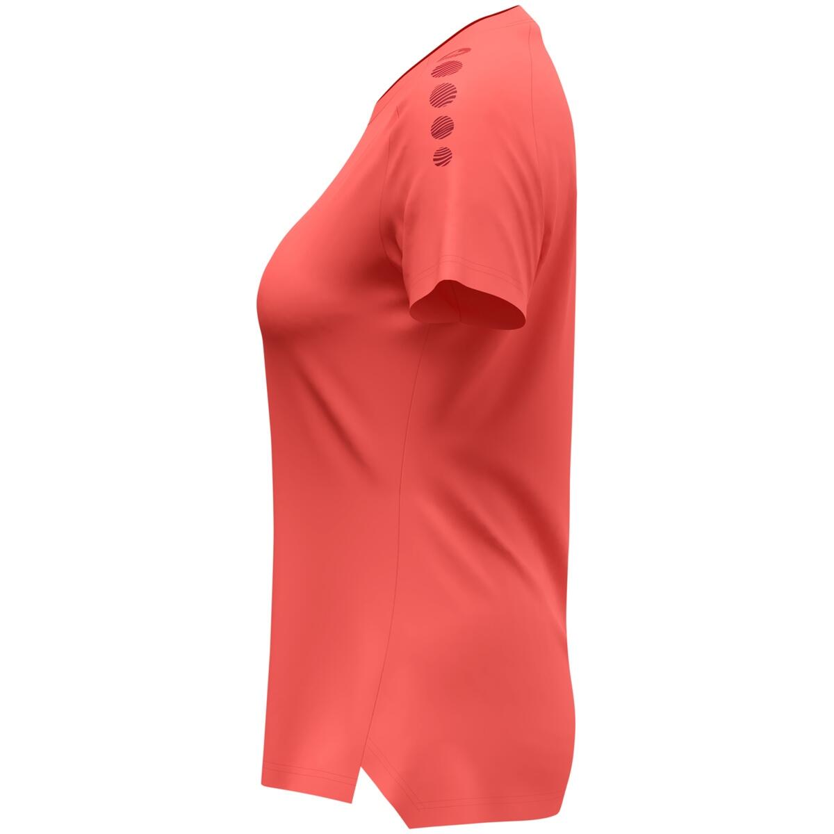 Jako Light Flow T-shirt Dames - Koraal 2/4
