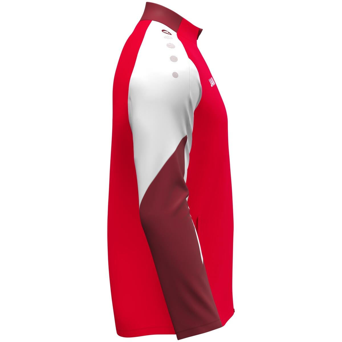Gilet d'entraînement Jako Dynamic Hommes - Rouge / Blanc / Dark Red 3/5