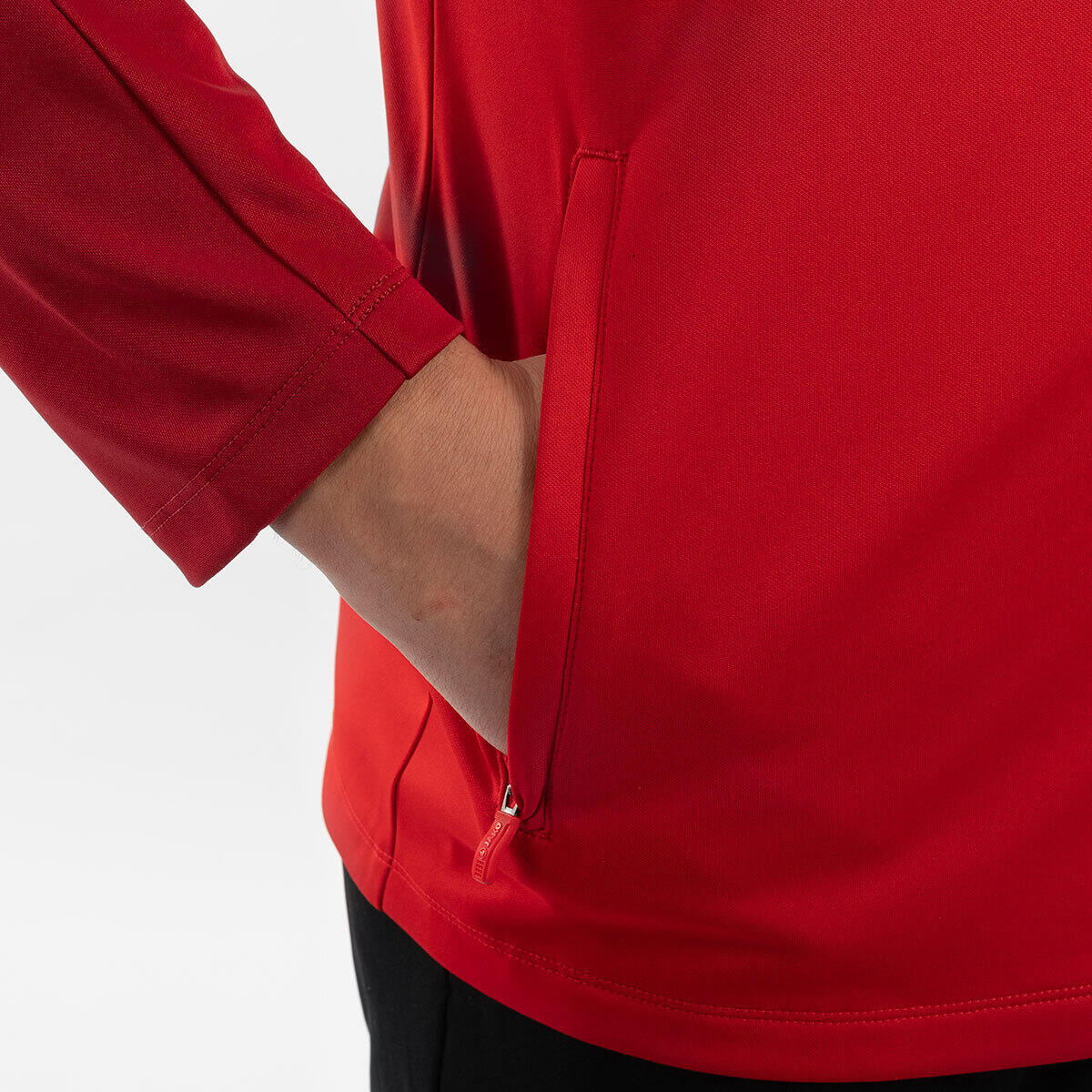 Gilet d'entraînement Jako Dynamic Hommes - Rouge / Blanc / Dark Red 4/5
