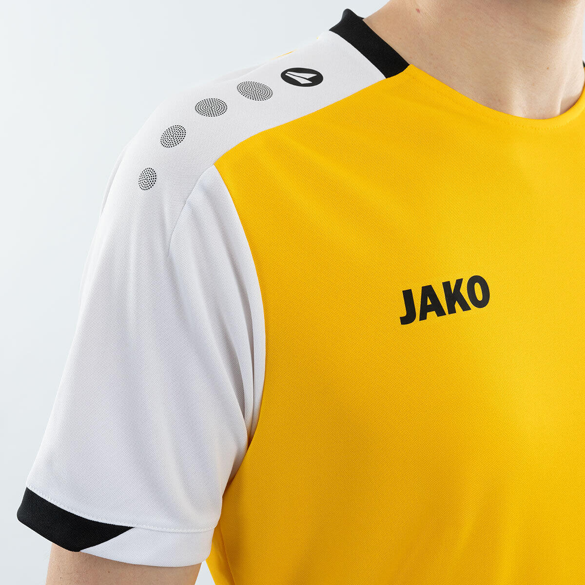Jako Dynamic T-Shirt Hommes - Jaune / Blanc / Noir. 4/4