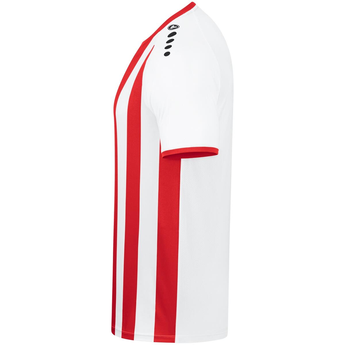 Jako Inter Shirt Korte Mouw Kind - Wit / Sportrood 2/7