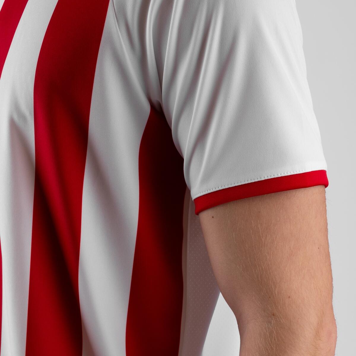 Jako Inter Shirt Korte Mouw Kind - Wit / Sportrood 5/7
