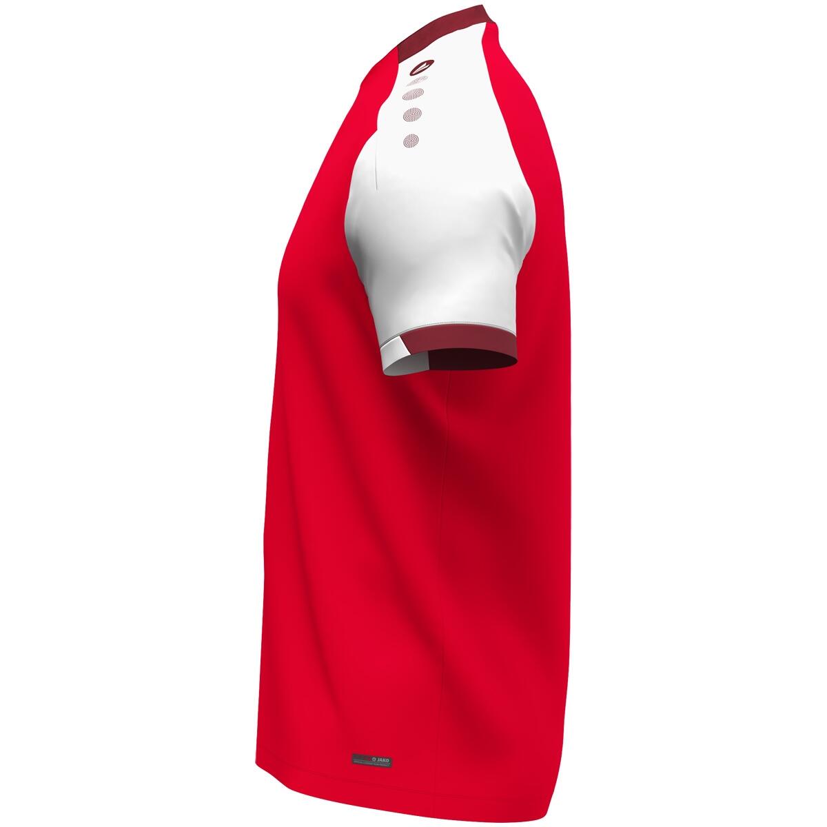 Jako Dynamic T-Shirt Heren - Rood / Wit / Donkerrood | L 2/4