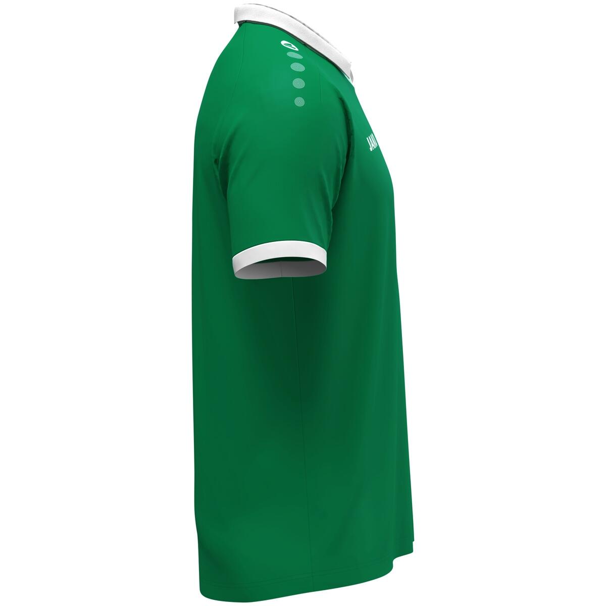 Jako Glory Shirt Korte Mouw Heren - Donkergroen / Wit 3/5