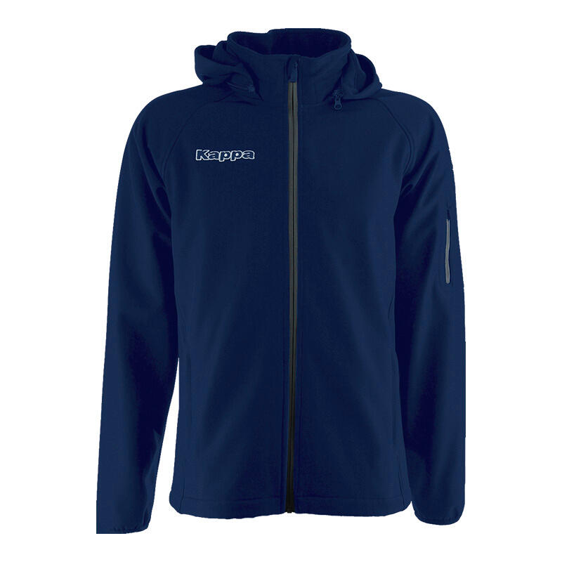 Veste à capuche manches longues garçon Valas bleu 5/5