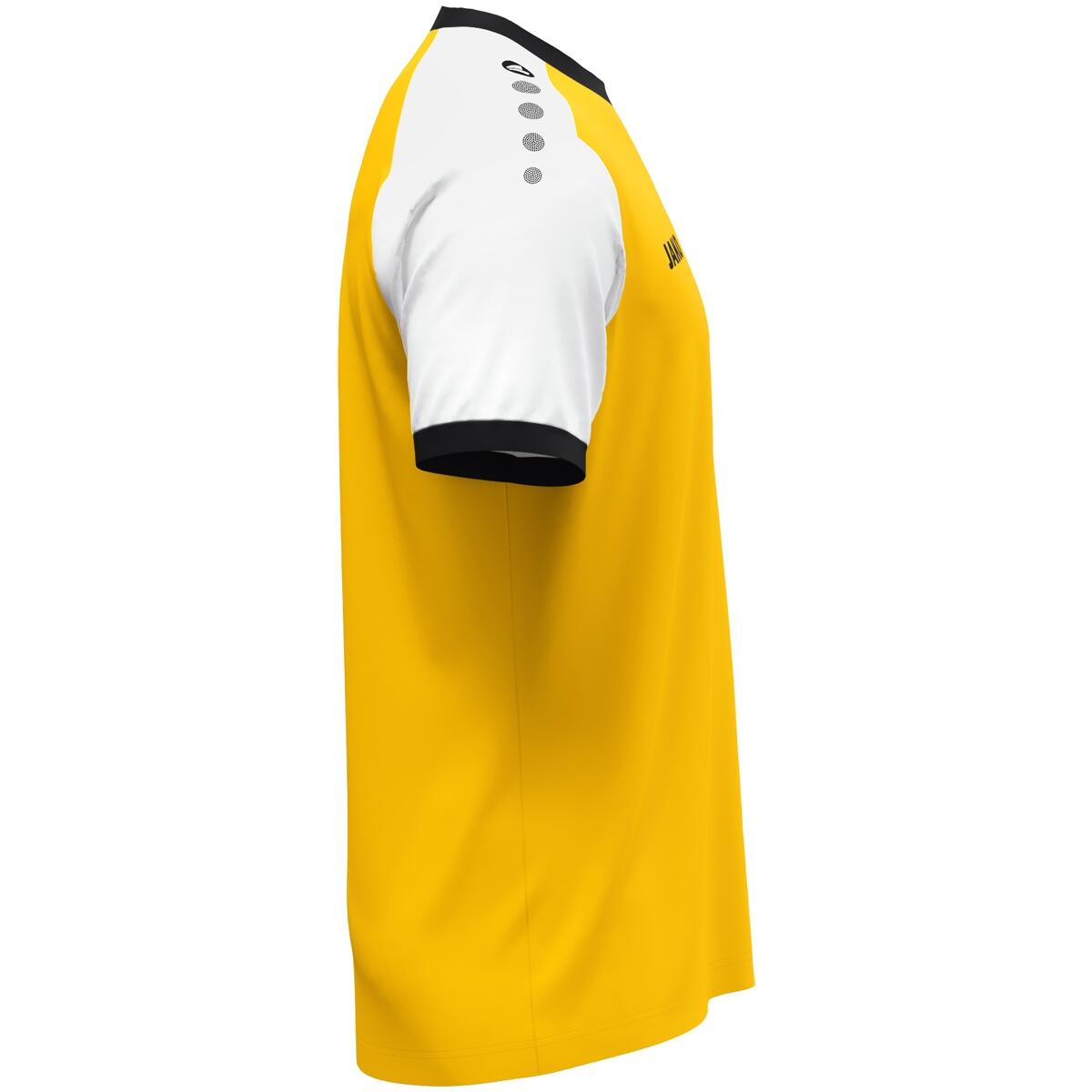 Jako Dynamic Kinder T-shirt Korte Mouw - Geel / Wit / Zwart | 164 3/5