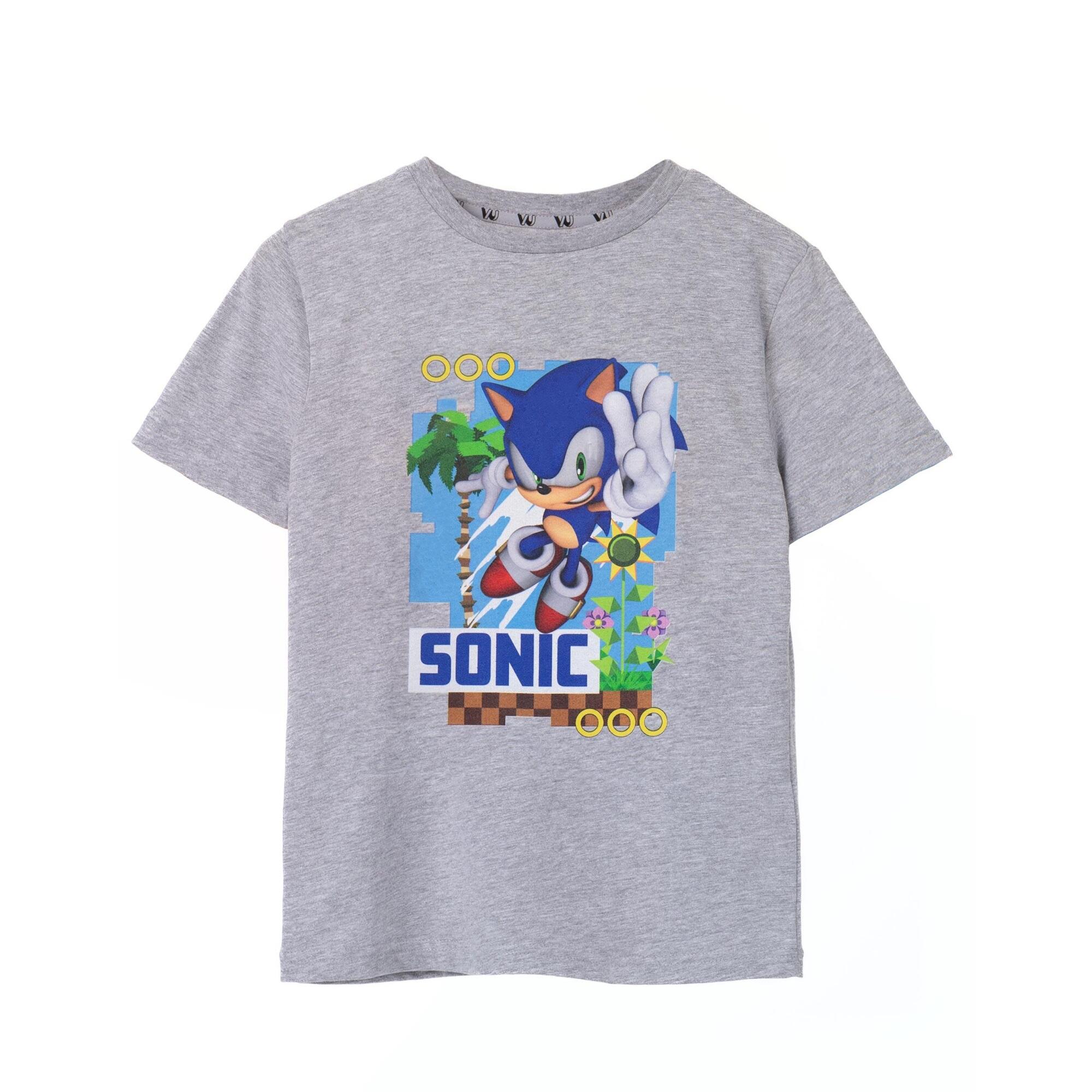 Sonic The Hedgehog Childrens/Kids Sonic T-Shirt