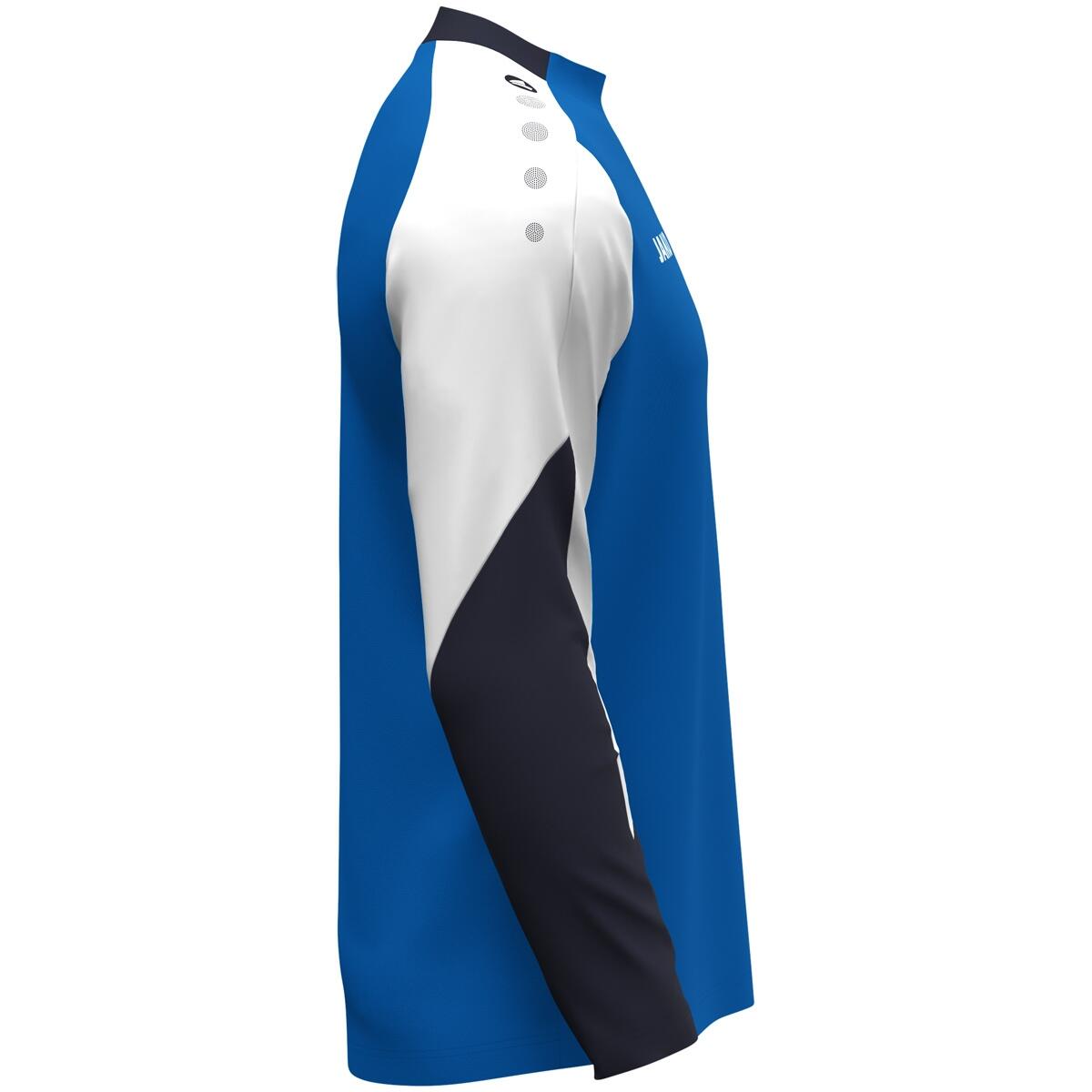 Jako Dynamic Longsleeve Heren - Royal / Wit / Marine 3/4