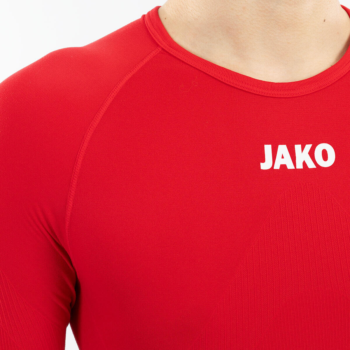 Jako Lightweight Maillot Manches Longues Homme - Rouge 4/4