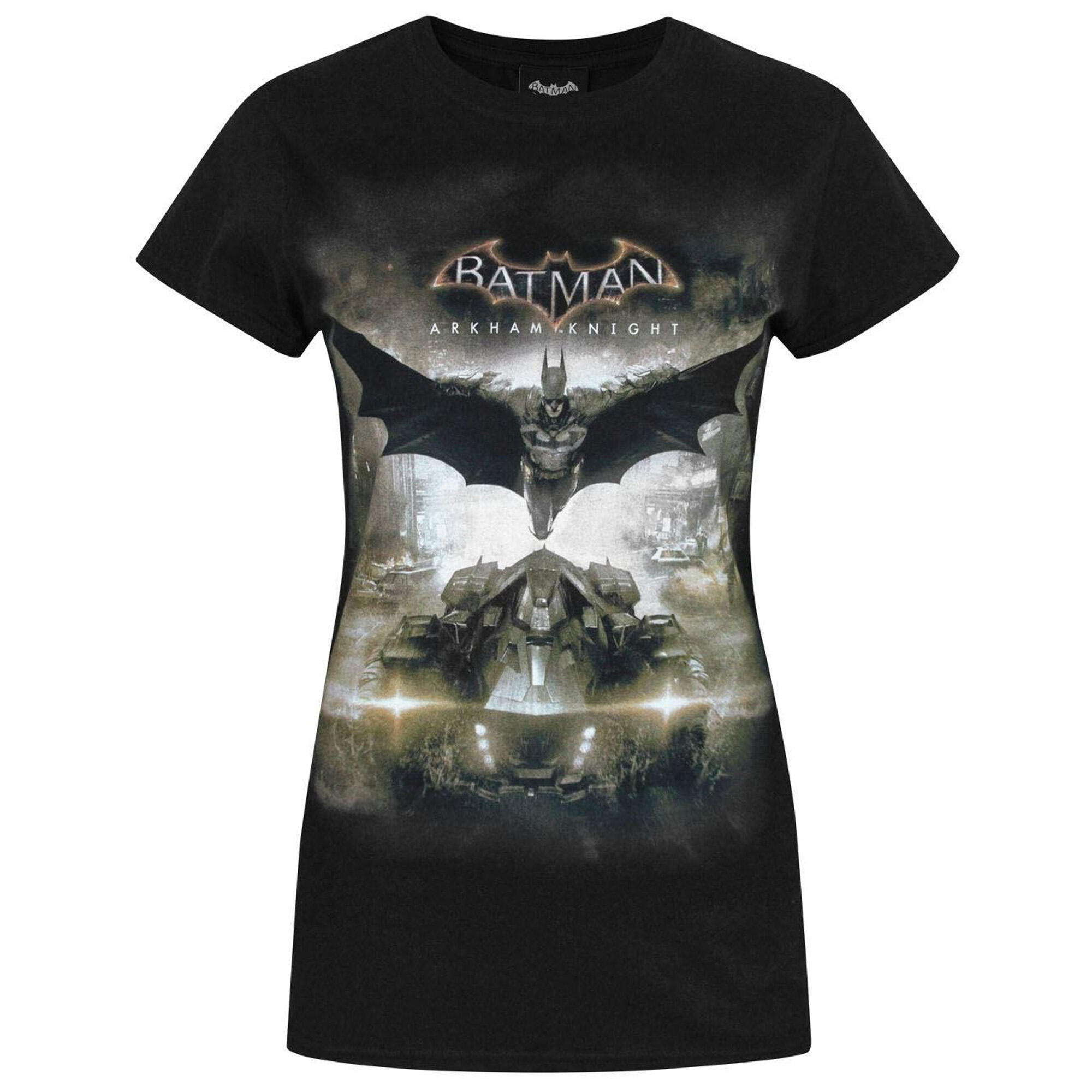 Batman Womens/Ladies Arkham Knight Batmobile T-Shirt