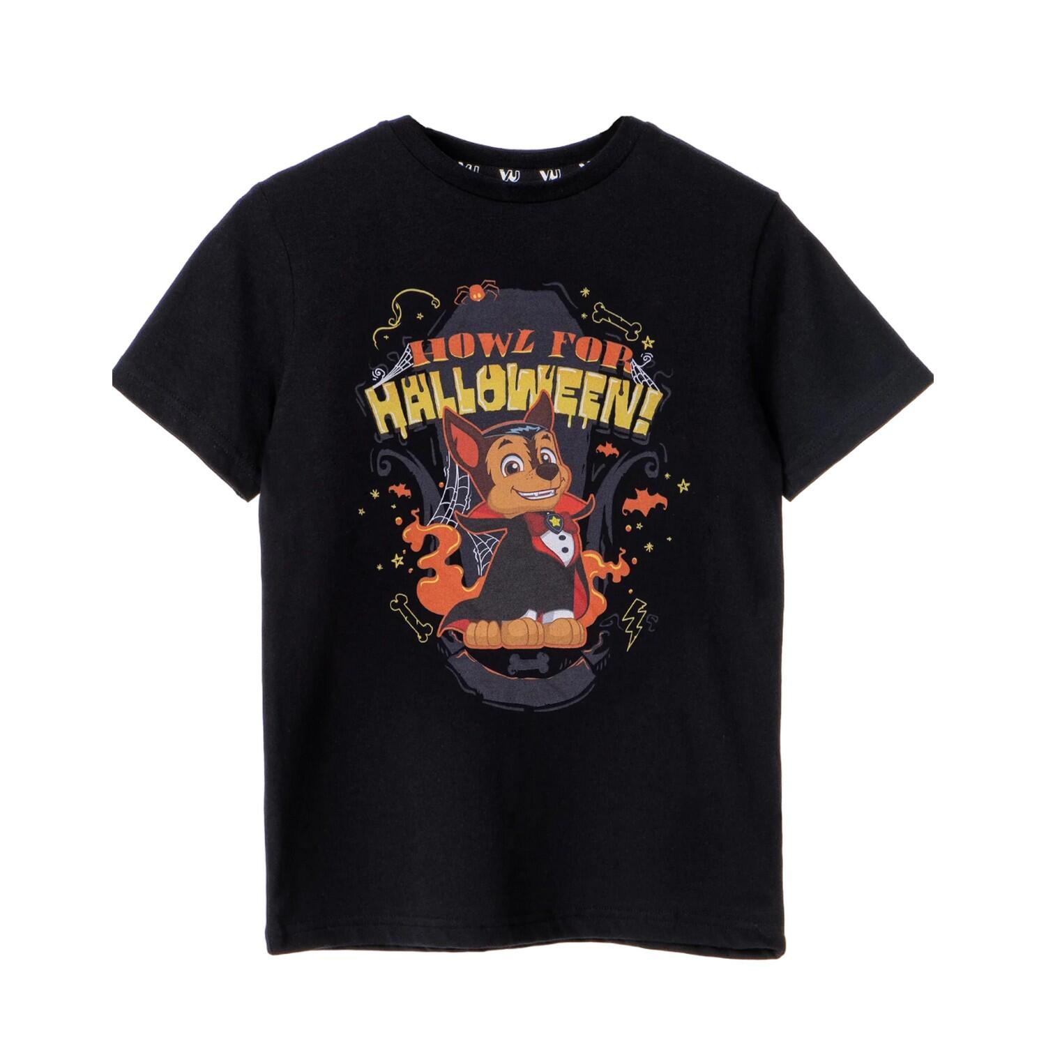Paw Patrol Boys Howl For Halloween Chase T-Shirt