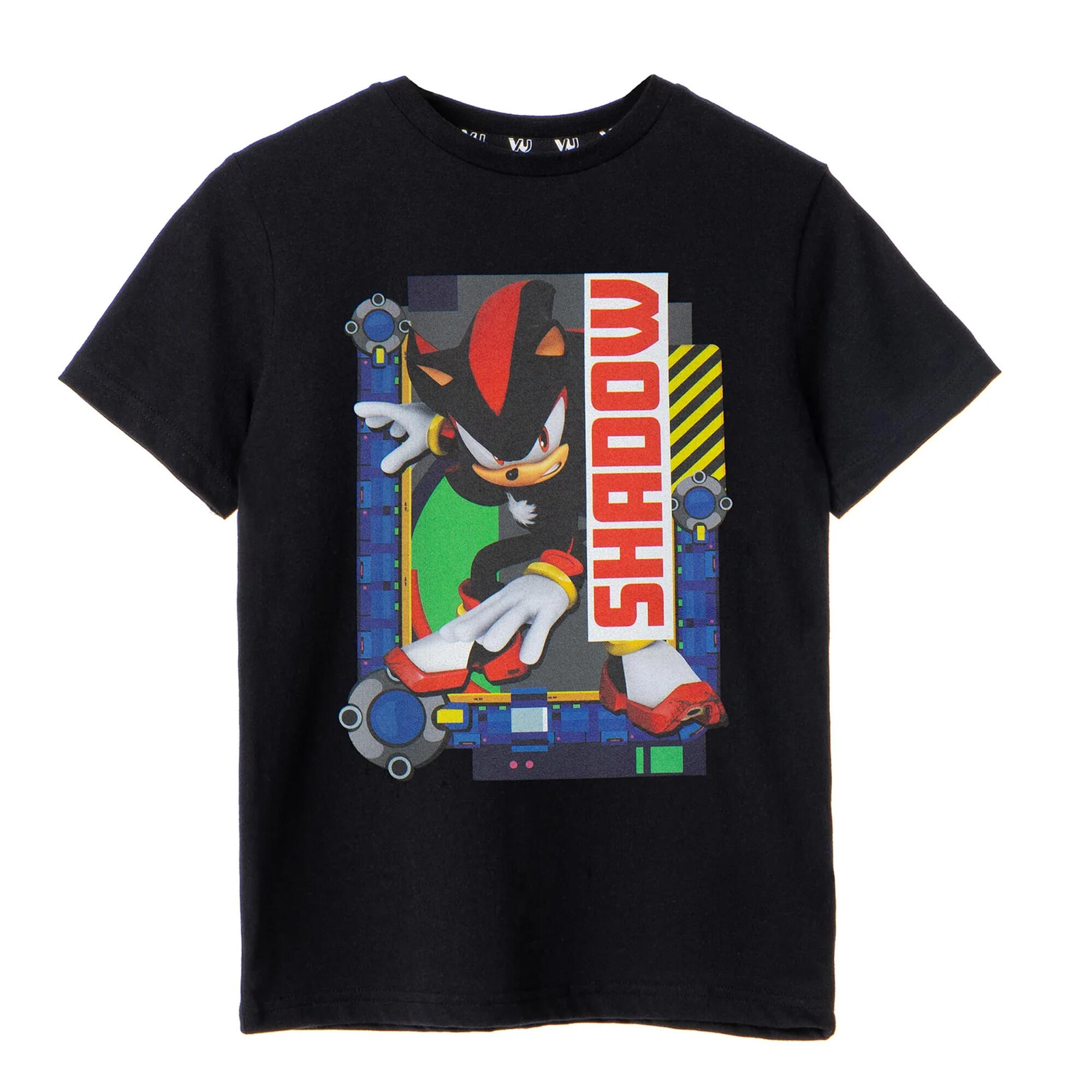 Sonic The Hedgehog Boys Shadow Short-Sleeved T-Shirt