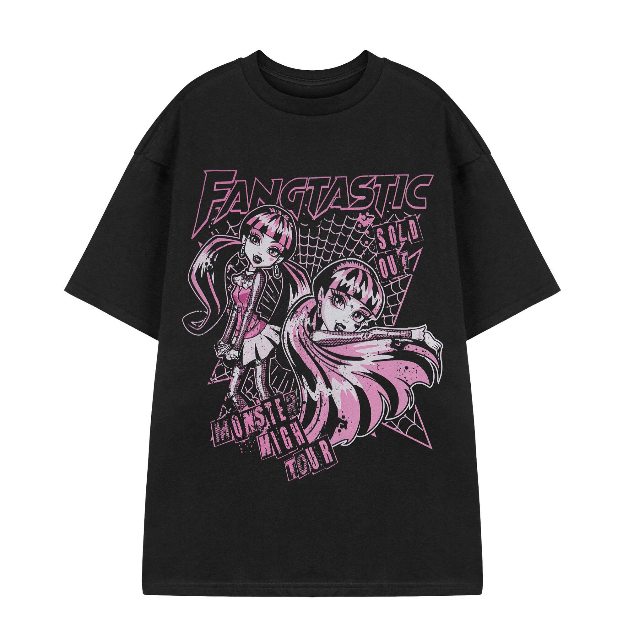 Monster High Womens/Ladies Fangtastic Draculaura Short-Sleeved T-Shirt