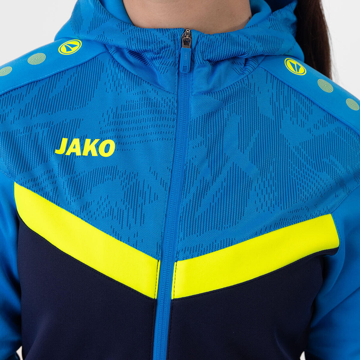 Veste de survêtement à capuche full zip femme Jako Iconic 5/6