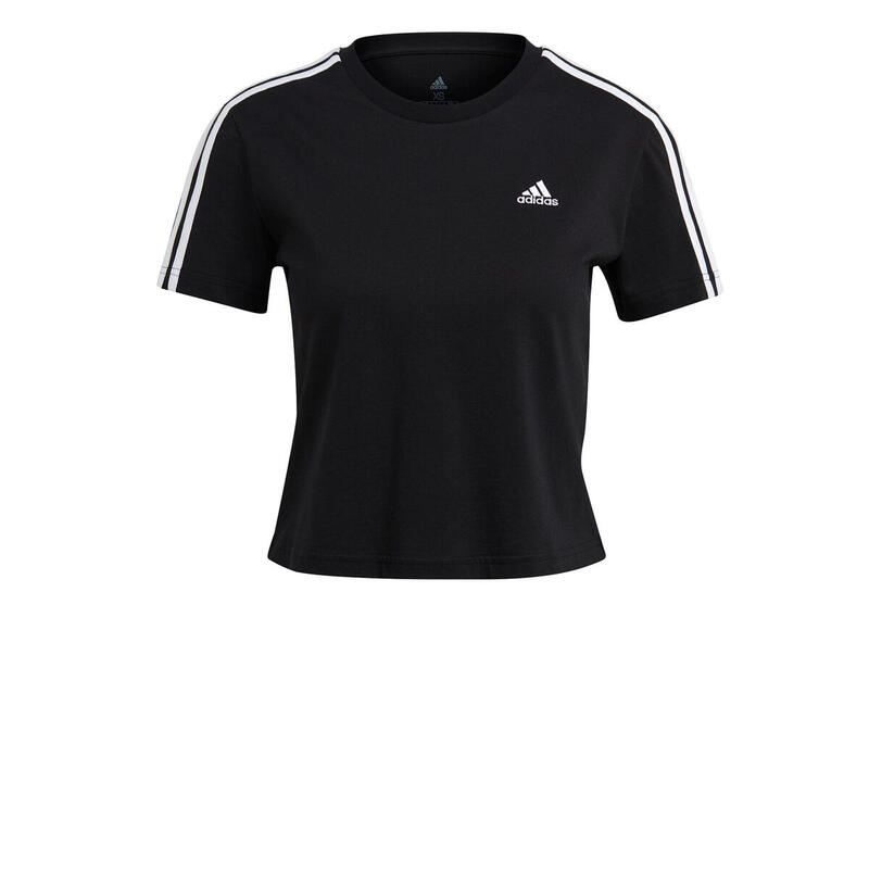 T-shirt court femme adidas Essentials Loose 3-Bandes