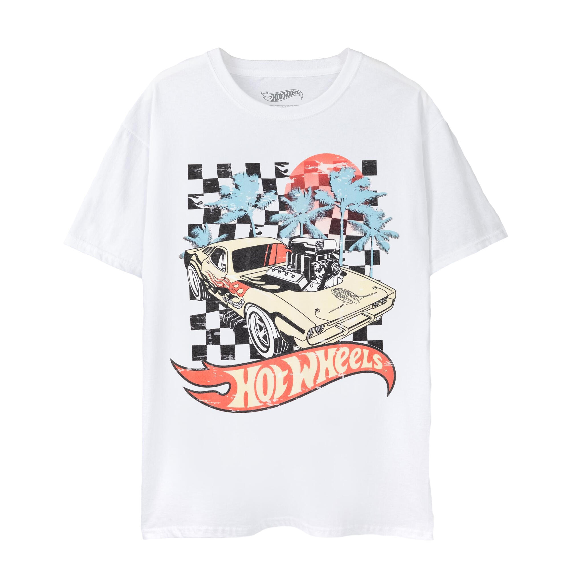 Hot Wheels Mens Sunset T-Shirt
