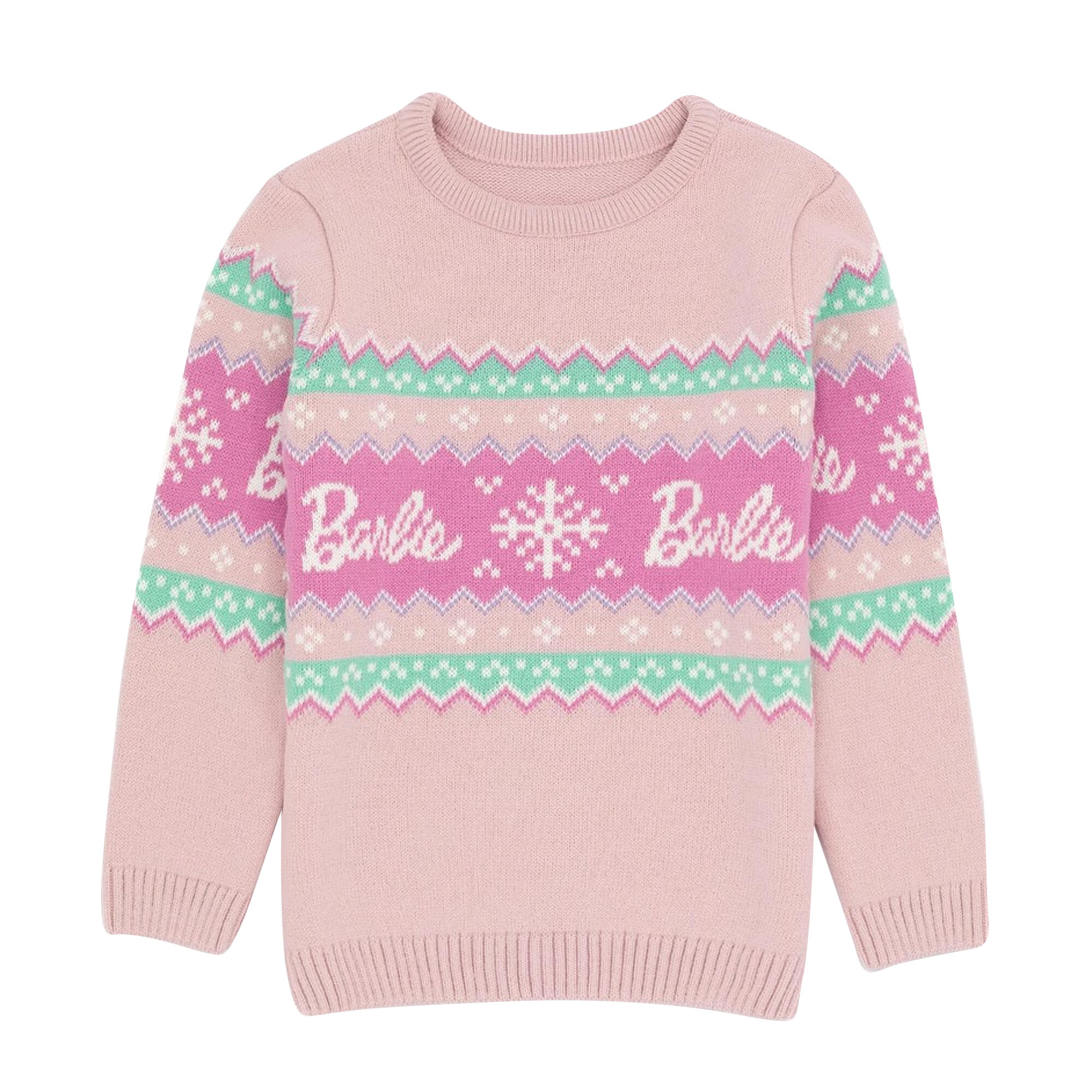 Barbie Girls Fair Isle Jumper