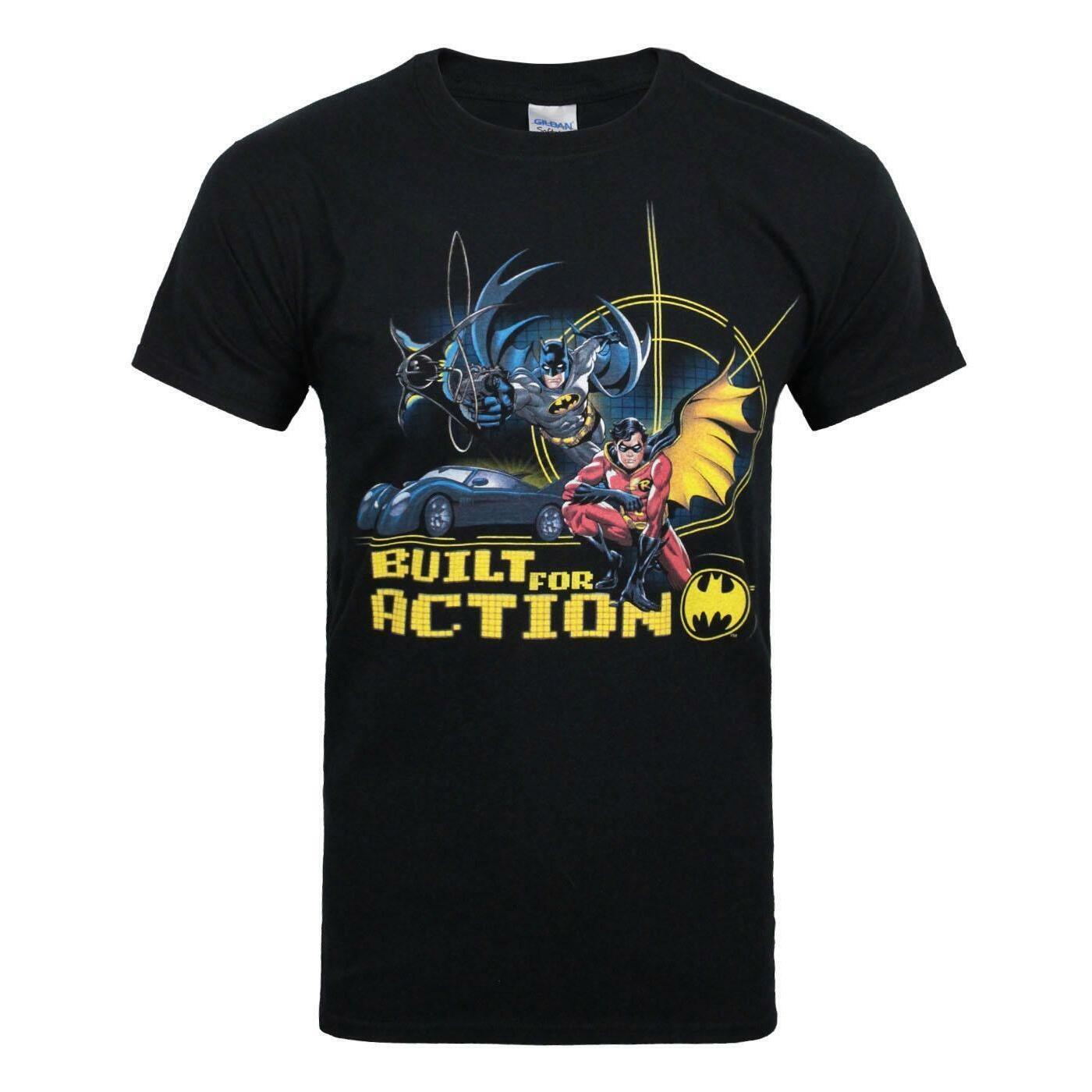 Batman Mens Built For Action T-Shirt