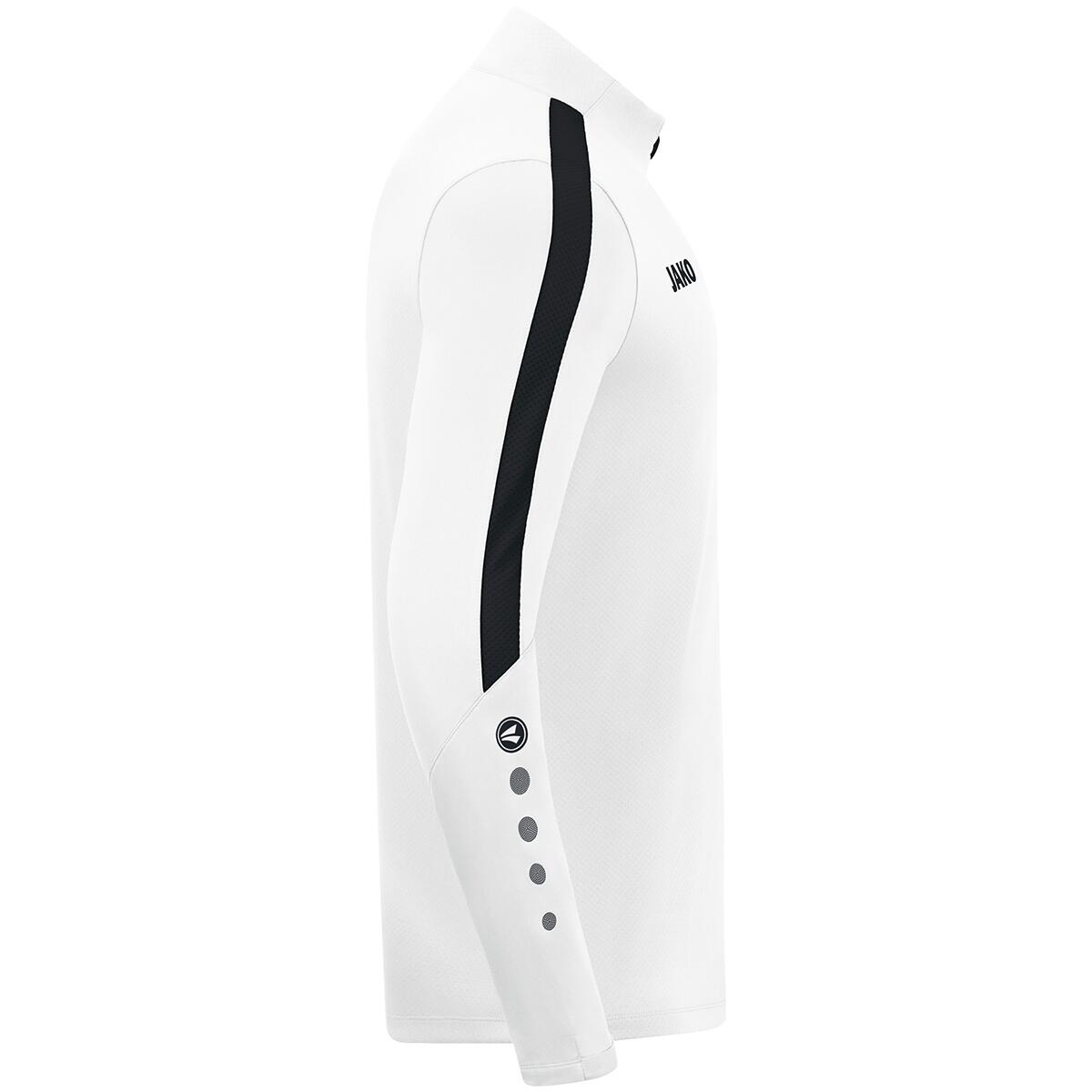 Jako Power Ziptop Homme - Blanc / Noir L 3/5