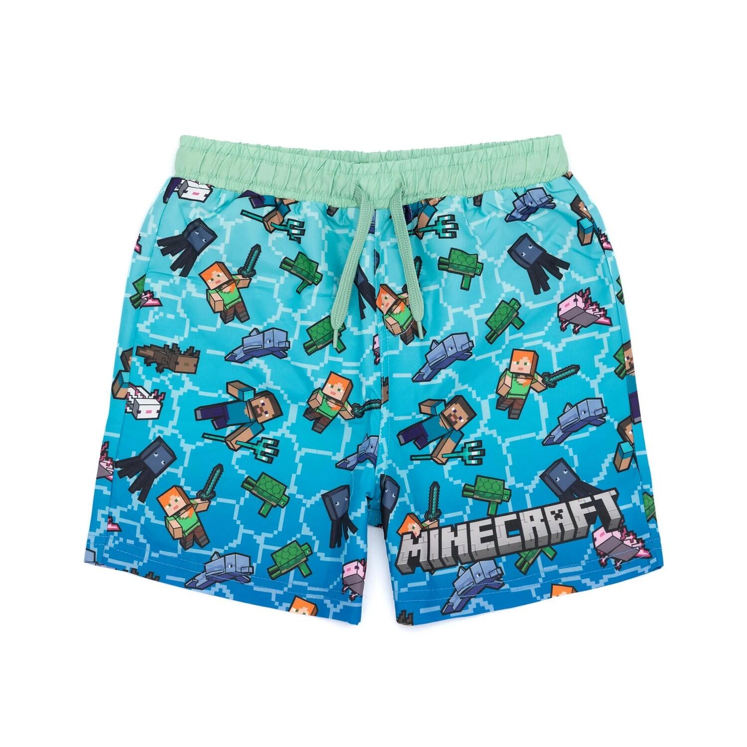 Minecraft Boys Swim Shorts