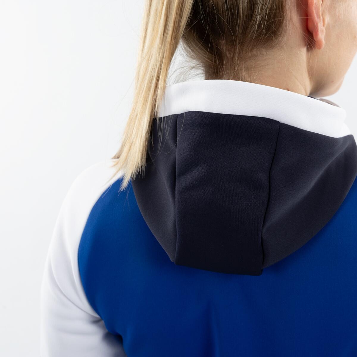 Jako Dynamic Sweat à capuche femmes - Royal, Blanc, Marine 6/6