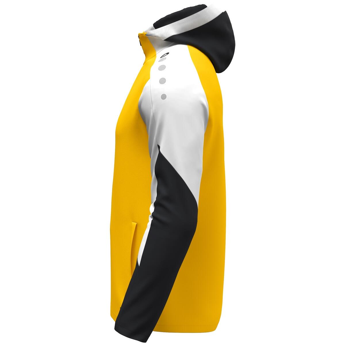 Jako Dynamic Sweat à Capuche Homme - Jaune / Blanc / Noir 2/6