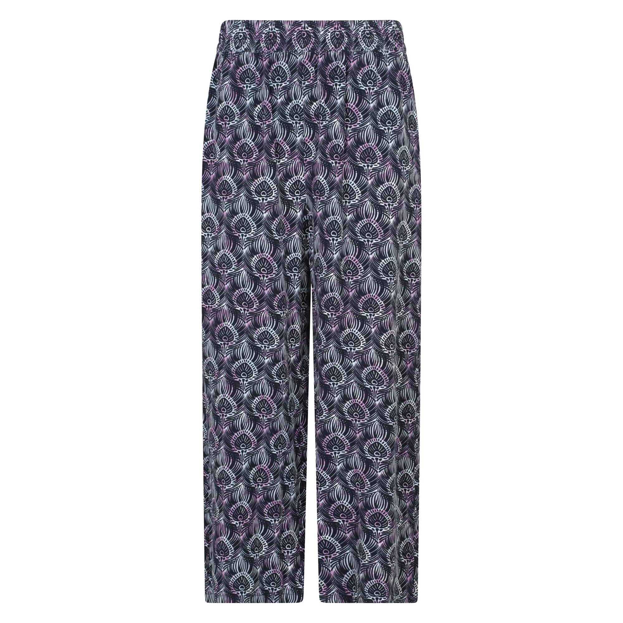 Mountain Warehouse Womens/Ladies Fowey Lightweight Peacock Feather Trousers