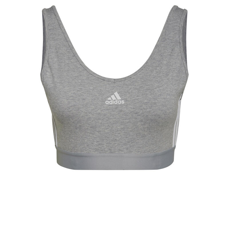 Brassière avec coussinets amovibles femme adidas Essentials 3-Stripes