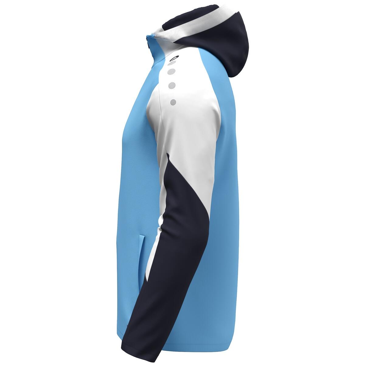 Sweat à capuche Jako Dynamic hommes - Bleu ciel / Blanc / Marine 2/6