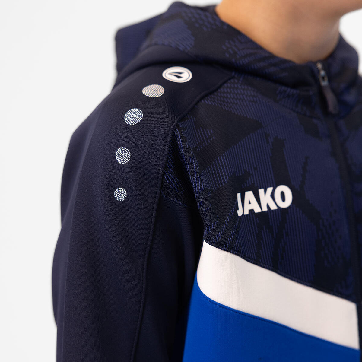 JAKO Kinder Kapuzenjacke Iconic 6/7
