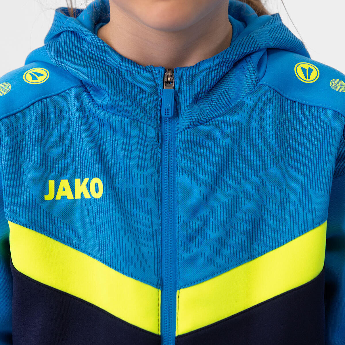 Veste de survêtement à capuche full zip enfant Jako Iconic 5/6