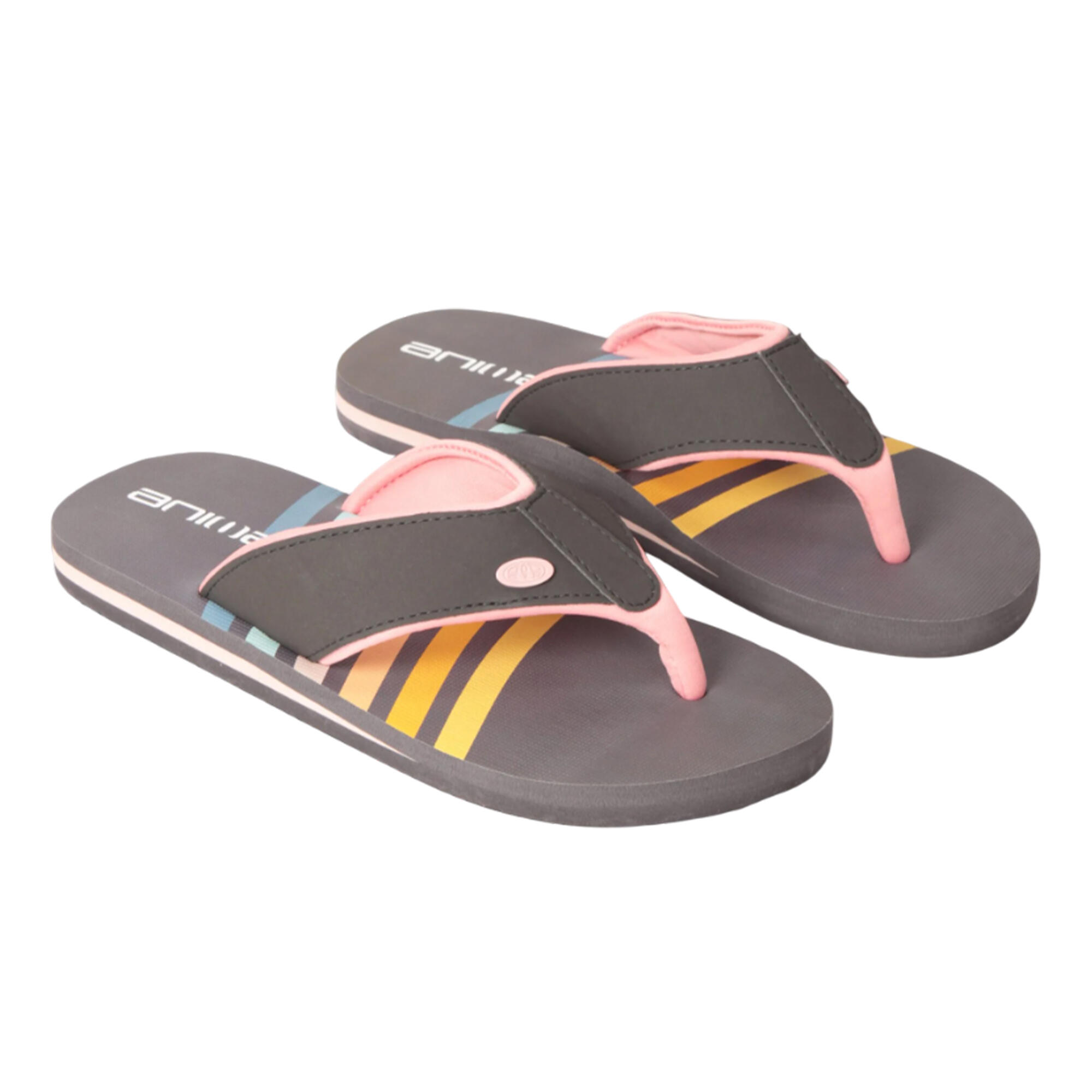 Animal Womens/Ladies Swish Flip Flops