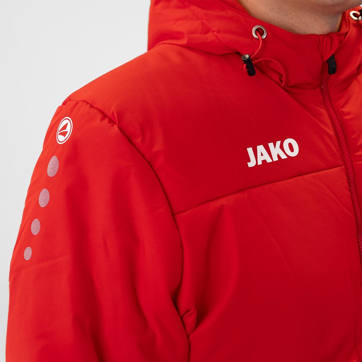JAKO Unisex Coachjacke Team mit Kapuze 4/8