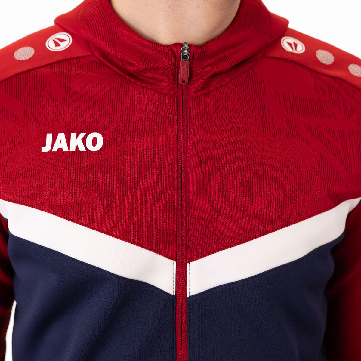 Casaco de fato de treino com capuz e fecho de correr Jako Iconic 5/7