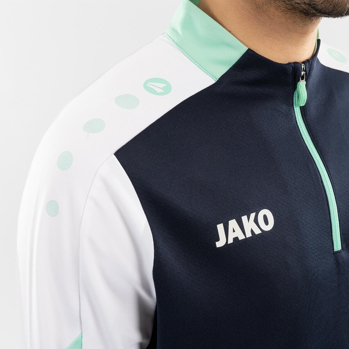 Jako Dynamic Ziptop Heren - Marine / Wit / Munt 4/4