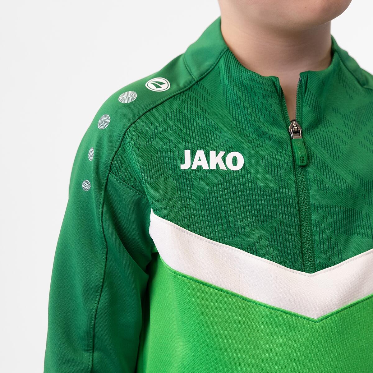 Kinder trainingsjack met rits Jako Iconic 4/4