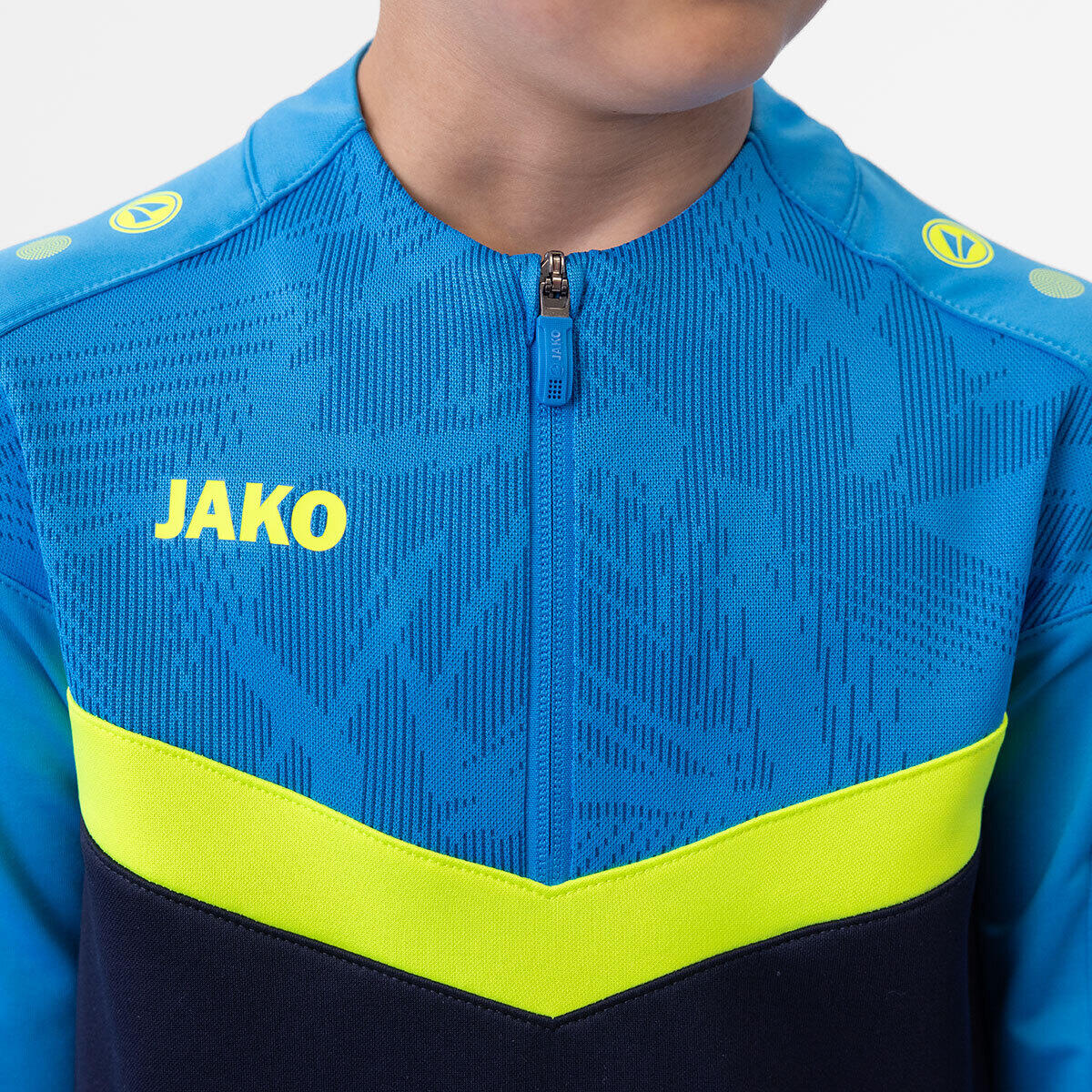 Kinder trainingsjack met rits Jako Iconic 4/5