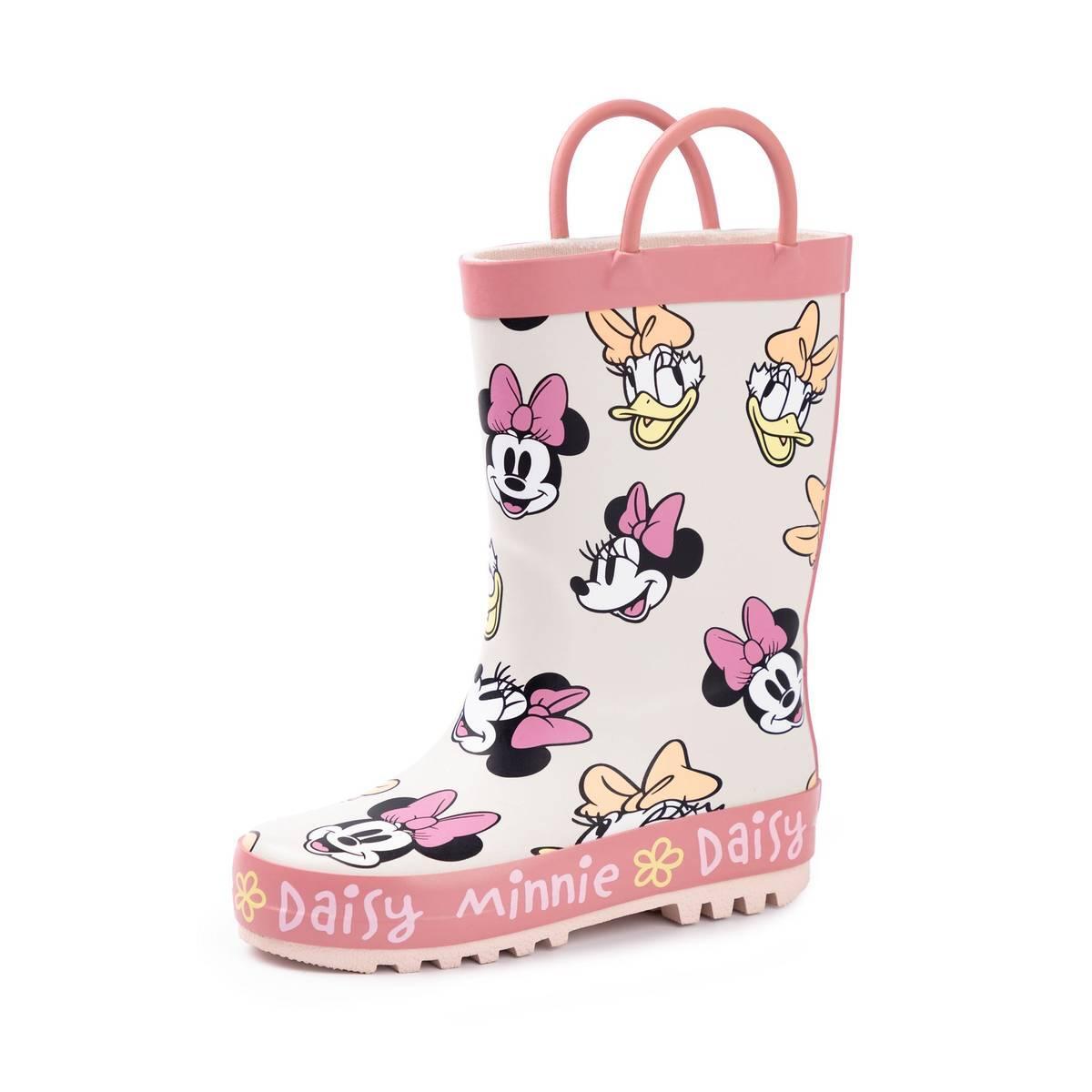 Disney Girls Minnie Mouse & Daisy Wellington Boots