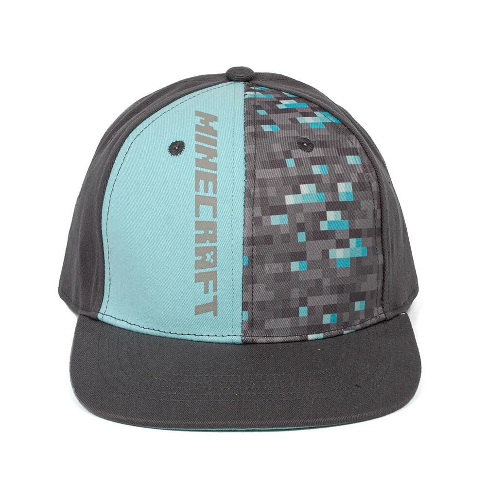 Minecraft Childrens/Kids Diamond Snapback Cap